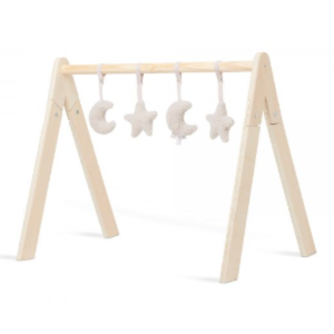 Jollein babygym speeltjes maan toys Moon nougat sfeer voor je baby en kindje bij La Haye Enfants kinderwinkel EAN 8717329363946